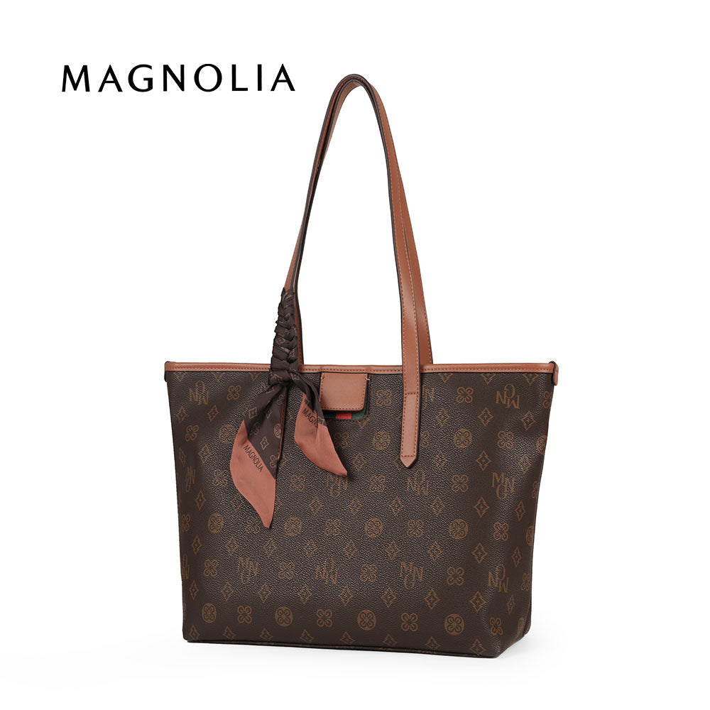 The Amalfi Monogram Shopper Tote