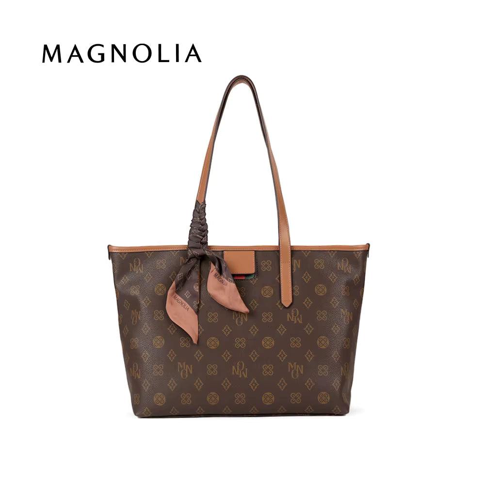 The Amalfi Monogram Shopper Tote