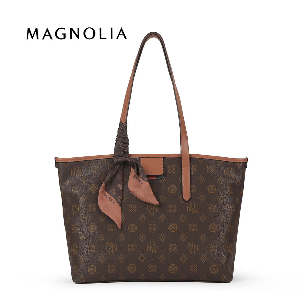 The Amalfi Monogram Shopper Tote