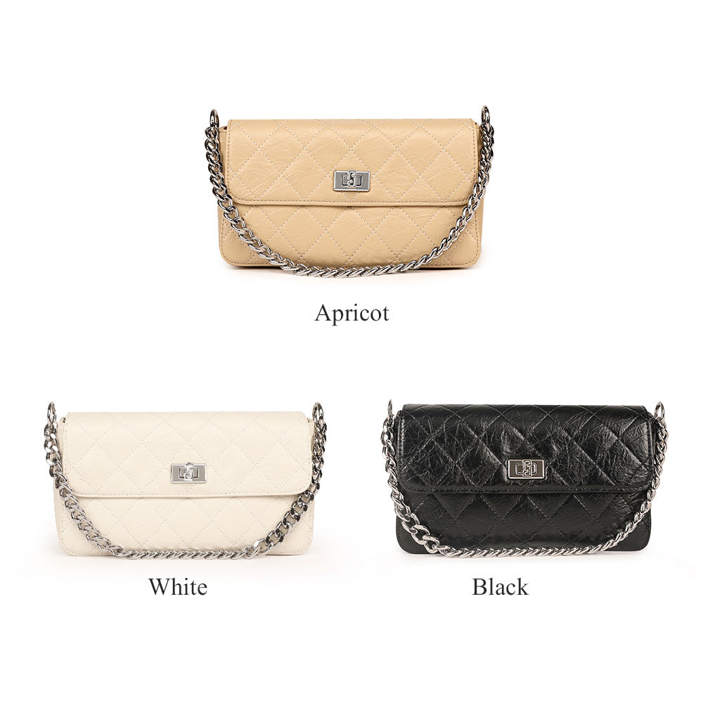 The Ravenna Quilted Crossbody