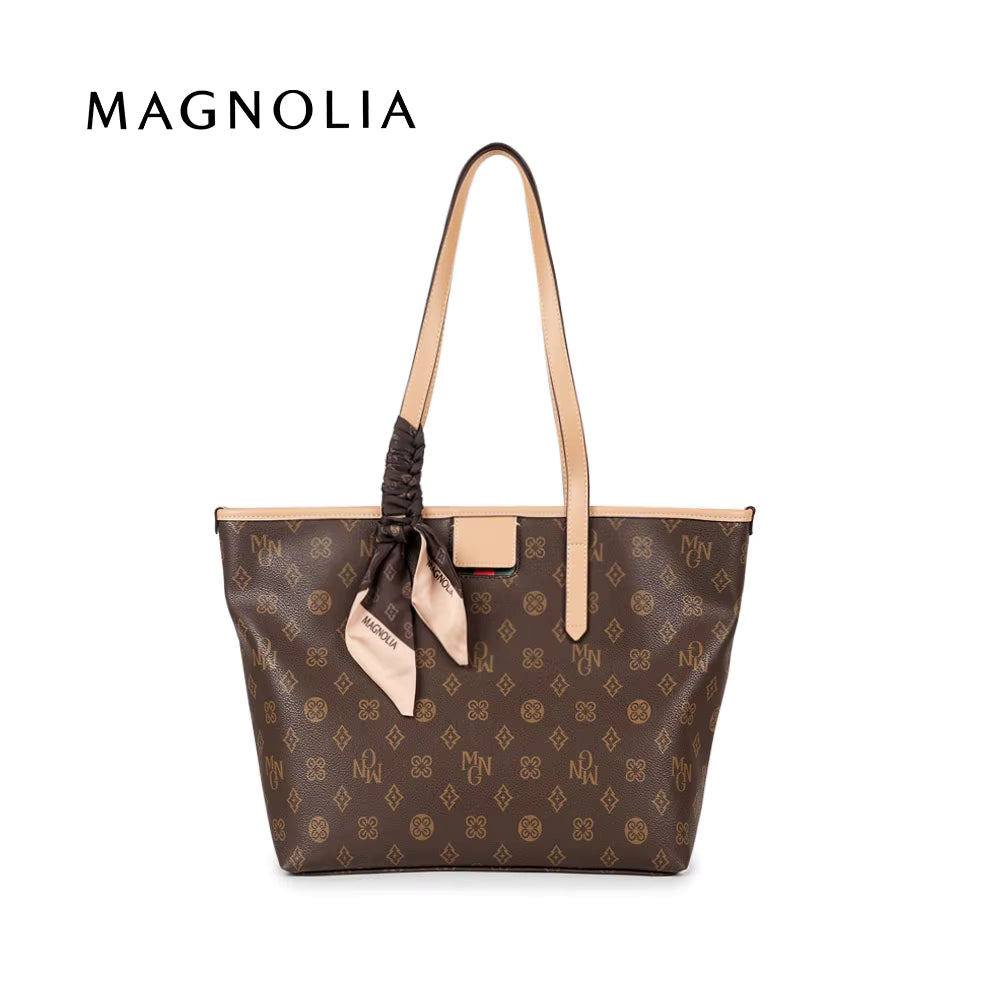The Amalfi Monogram Shopper Tote